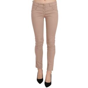 CRISTINAEFFE Casual Straight Leg Pants Women Brown Jeans & Pants